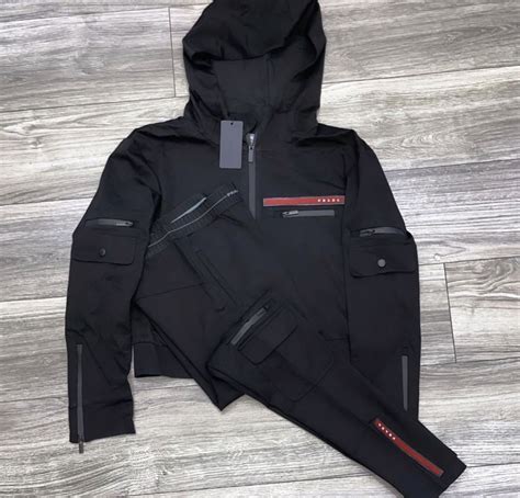 prada sweatsuit for men